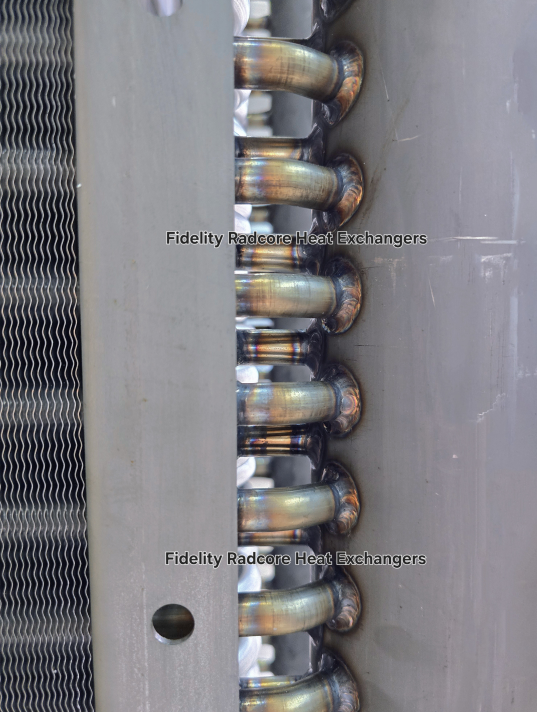 SS310 heat exchanger welding joints