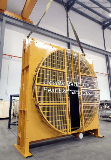 Fast-track air-cooled heat exchanger